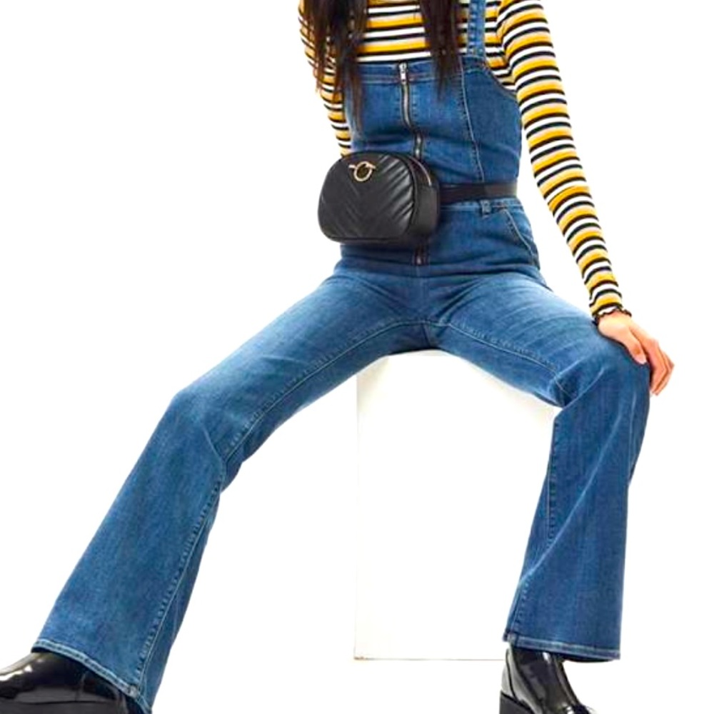 PacSun denim jumpsuit overalls